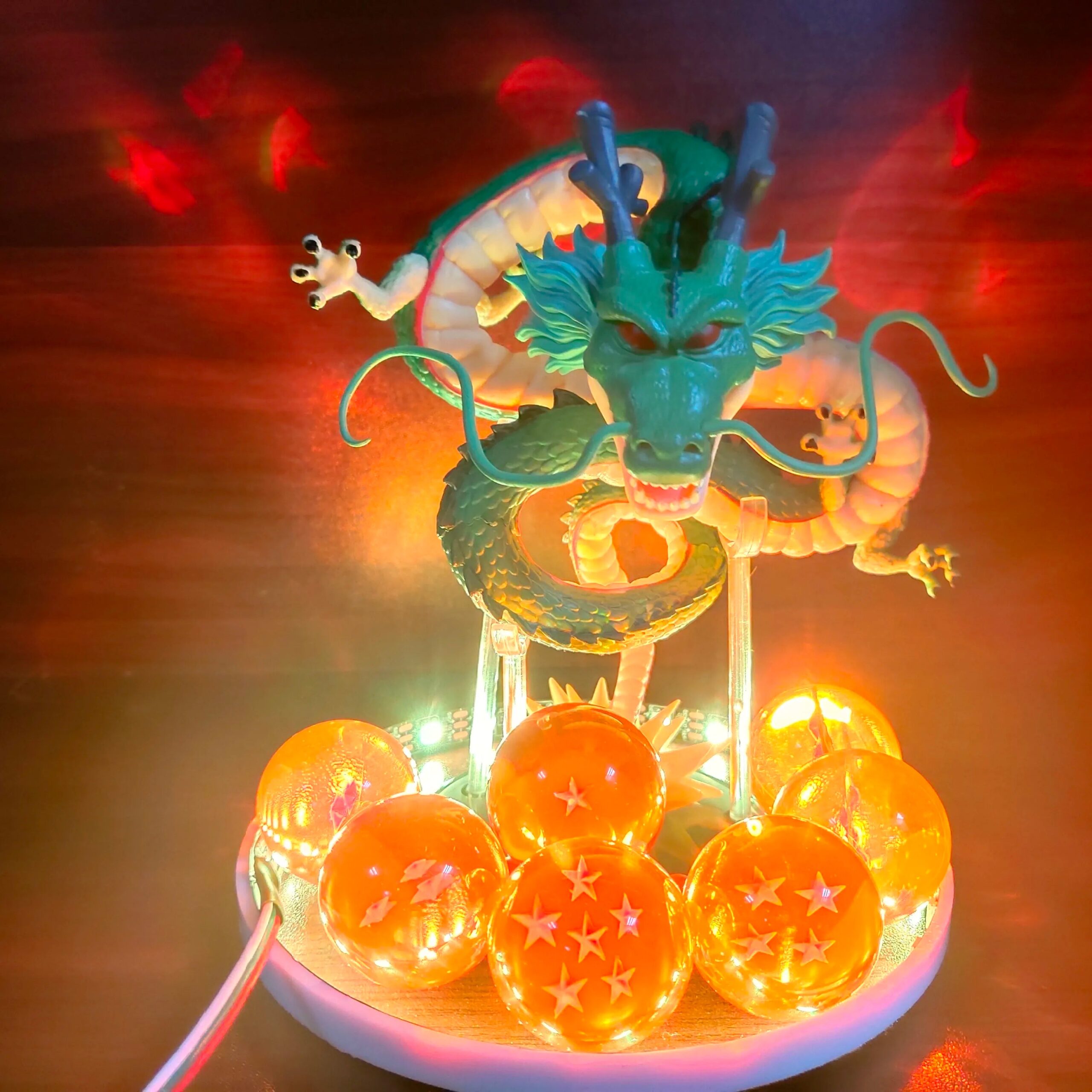 Dragon Ball Z Shenrong Lámpara de 7 Bolas de Cristal - Standify - Epic  Anime Accessories