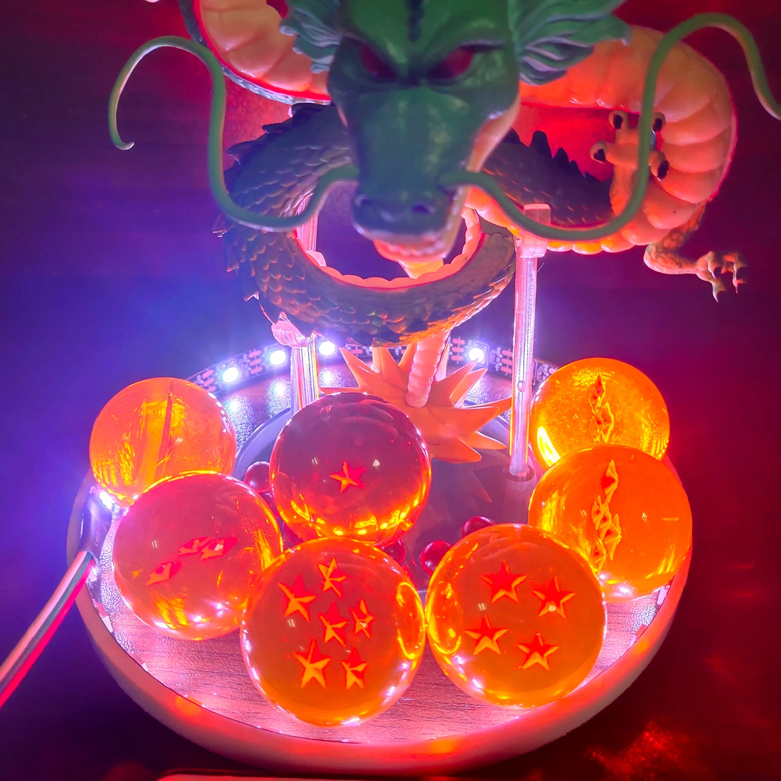 Dragon Ball Z Shenrong Lámpara de 7 Bolas de Cristal - Standify - Epic  Anime Accessories