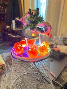 Dragon Ball Z Shenrong 7 Crystal Balls Lamp photo review