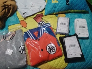 Premium Goku College Varsity Jacket photo review