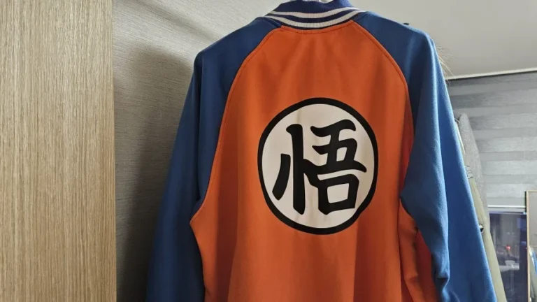 Premium Goku College Varsity Jacket photo review