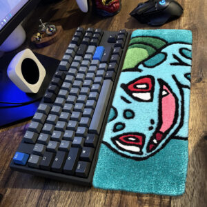 Standify Anime Dragon Ball Z figurinhas e Goku Suporte para fone de ouvido Bulbasaur 1