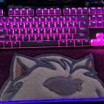 DeskBuddy Fluffy Keyboard Rugs photo review