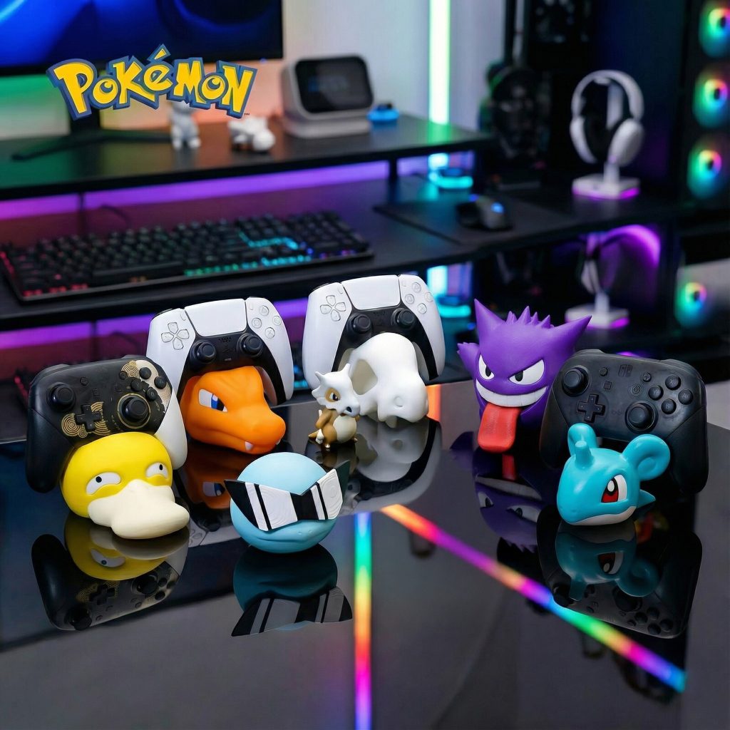 Standify Anime Dragon Ball Z figurines et Goku Headphone Stand Group Photo 1