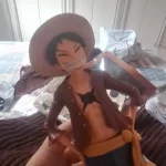 One Piece 28cm Luffy Akciófigura - Arcváltó fotó értékelés