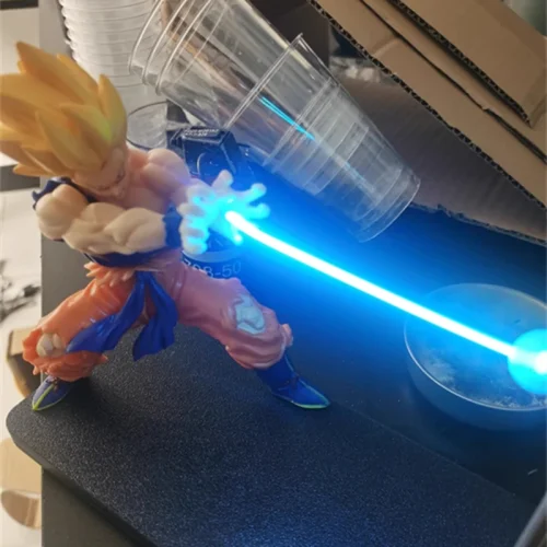 DBZ Magnetic Goku Kamehameha Desk Lamp with Inbuilt Battery photo review