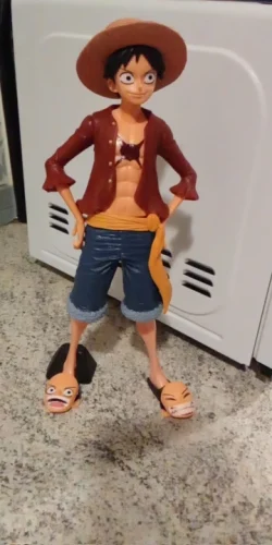 One Piece 28cm Luffy Action Figure – Face Changing photo review