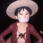 One Piece 28cm Luffy Akciófigura - Arcváltó fotó értékelés