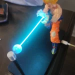 DBZ Magnetic Goku Kamehameha Desk Lamp with Inbuilt Battery photo review