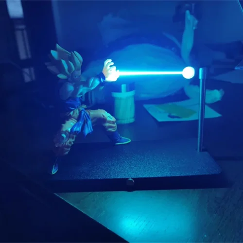 DBZ Magnetic Goku Kamehameha Desk Lamp with Inbuilt Battery photo review
