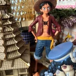 One Piece 28cm Luffy Akciófigura - Arcváltó fotó értékelés