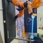 DBZ Magnetic Goku Kamehameha Desk Lamp with Inbuilt Battery photo review