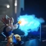 DBZ Magnetic Goku Kamehameha Desk Lamp with Inbuilt Battery photo review
