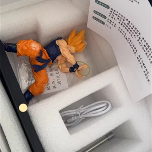 DBZ Magnetic Goku Kamehameha Desk Lamp with Inbuilt Battery photo review