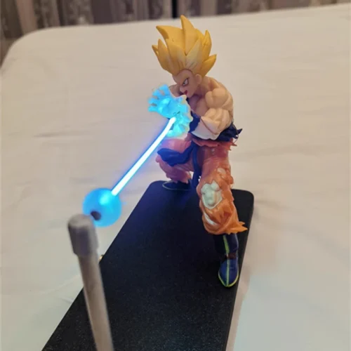 DBZ Magnetic Goku Kamehameha Desk Lamp with Inbuilt Battery photo review