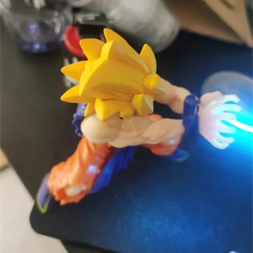 DBZ Magnetic Goku Kamehameha Desk Lamp with Inbuilt Battery photo review