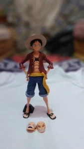 One Piece 28cm Luffy Akciófigura - Arcváltó fotó értékelés