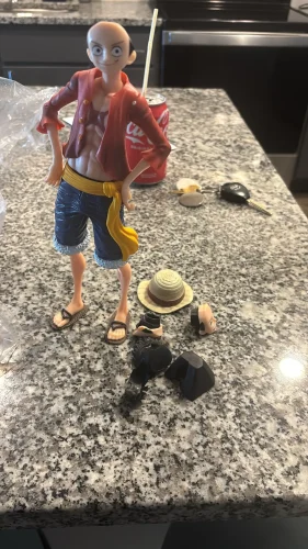 One Piece 28cm Luffy Action Figure – Face Changing photo review
