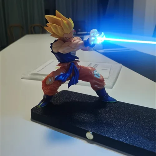 DBZ Magnetic Goku Kamehameha Desk Lamp with Inbuilt Battery photo review