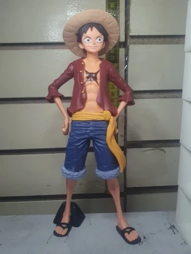 One Piece 28cm Luffy Akciófigura - Arcváltó fotó értékelés