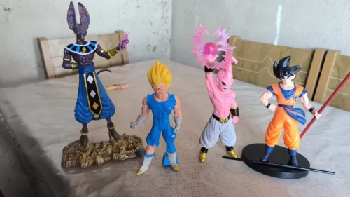DBZ Figurines - Beerus Goku Vegeta