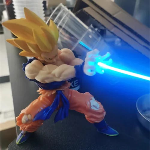 DBZ Magnetic Goku Kamehameha Desk Lamp with Inbuilt Battery photo review