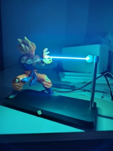 DBZ Magnetic Goku Kamehameha Desk Lamp with Inbuilt Battery photo review